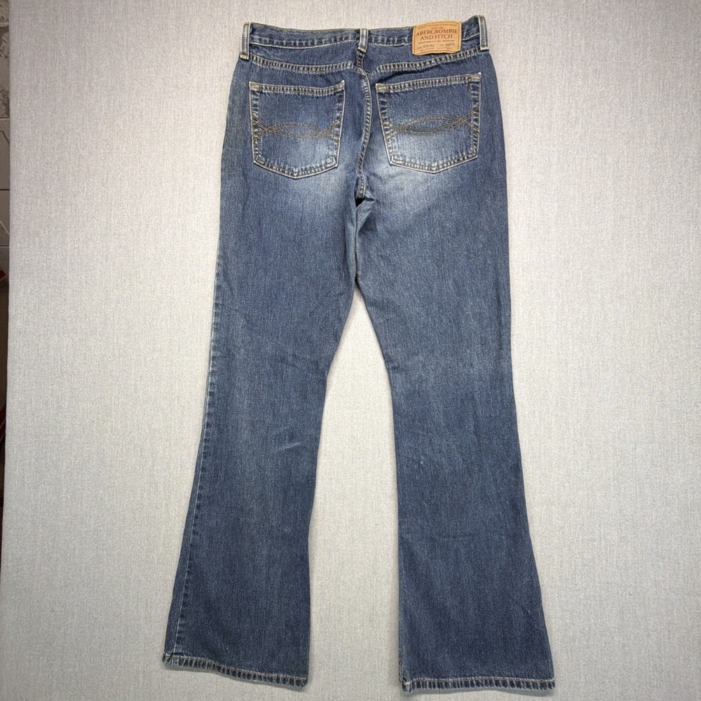 Vintage Abercrombie & Fitch 1892 Jeans Womens Size 8L Bootcut Flared Made In USA